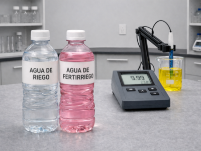 Análisis de aguas de riego y fertirriego