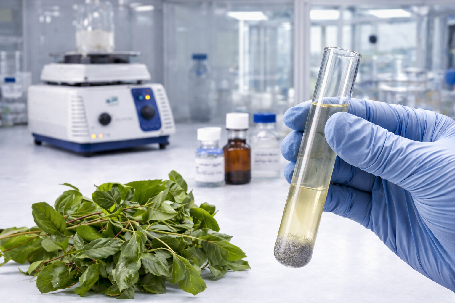 Análisis foliar, método digestión seca.