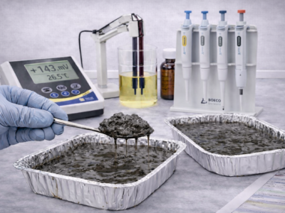 Análisis de suelos de acuacultura