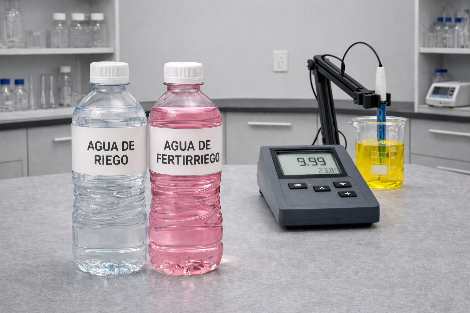 análisis de agua de riego y fertirriego